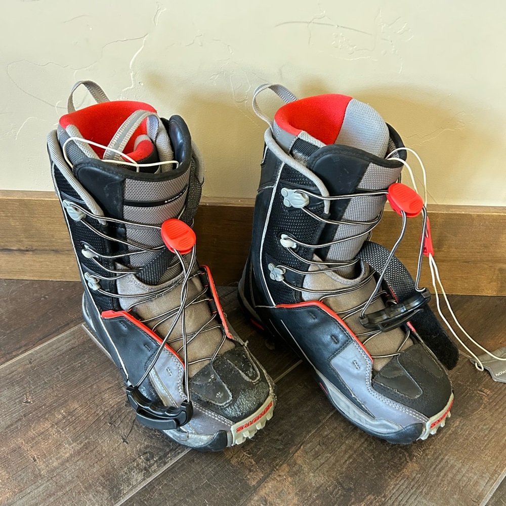 Salomon’s Ag Ion Custom Fit Pro Snowboard Boots Women’s 7